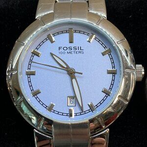 Fossil Blue Ladies Watch with date